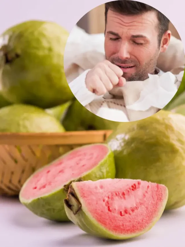 is roasted guava good for cough in hindi