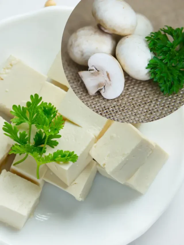 mushroom or paneer which is healthy in hindi